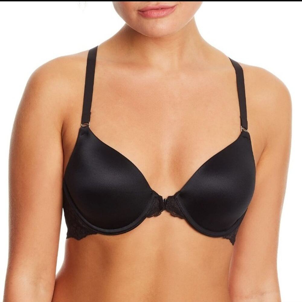 Maidenform Women's Pure Genius T-Back Bra , Black,34DD